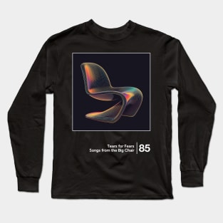 Songs From The Big Chair - Minimalist Graphic Design Artwork Long Sleeve T-Shirt